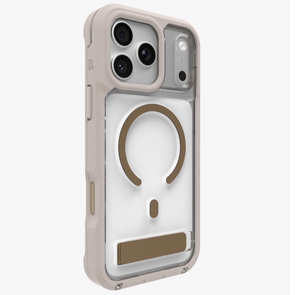 ZAGG Rainier C-Snap for MagSafe Phone Case w/ Stand, IPhone 17 Pro Max